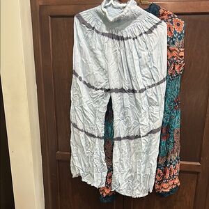 Bohemian Floral and Tie-Dye Pants